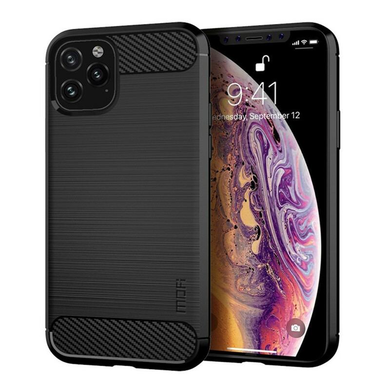 Capa Para iPhone 11 Pro Fibra De Carbono Escovada Mofi