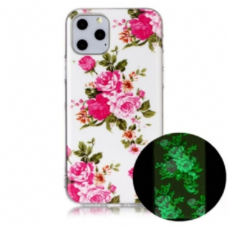 Capa Para iPhone 11 Pro Flores Da Liberdade Fluorescentes