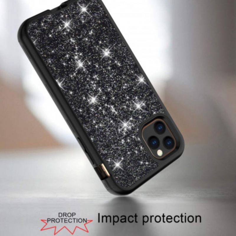 Capa Para iPhone 11 Pro Glitter Híbrido