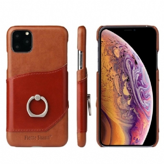 Capa Para iPhone 11 Pro Porta-cartões E Porta-anel Fierre Shann