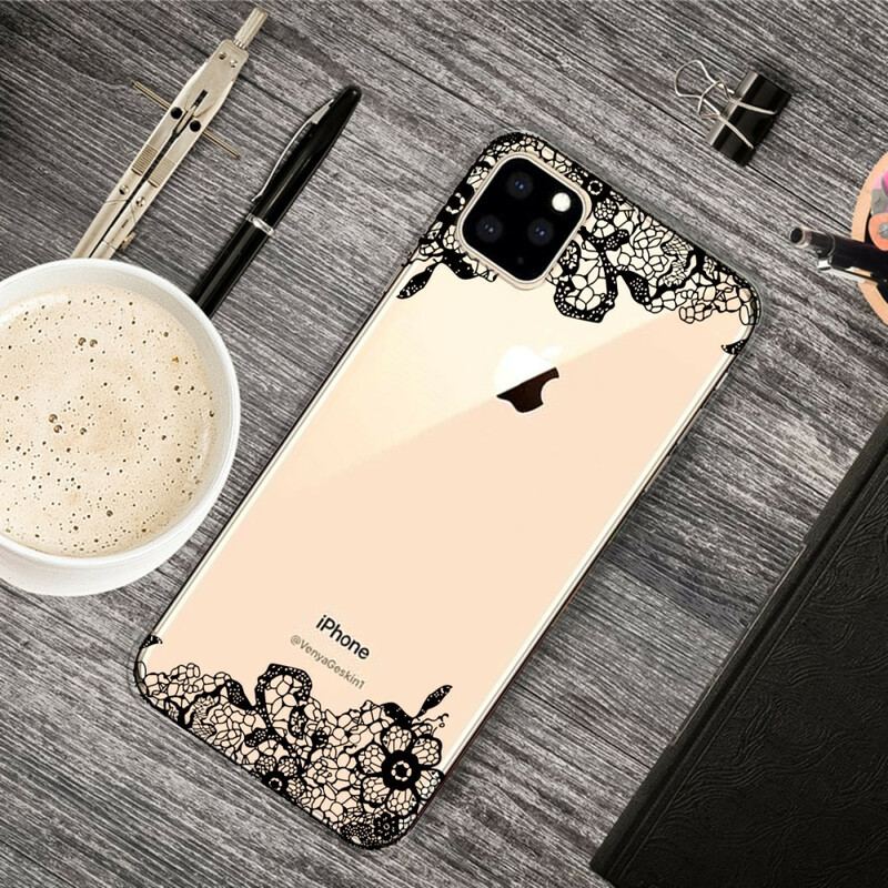 Capa Para iPhone 11 Pro Renda Fina