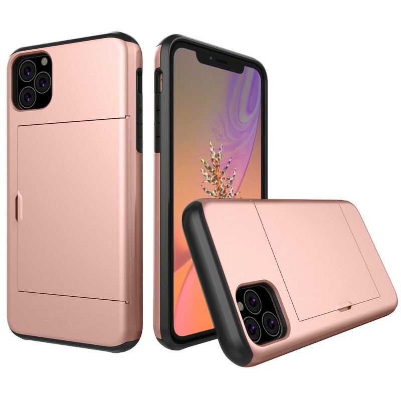 Capa Para iPhone 11 Pro Titular De Cartão Flashy Rígido