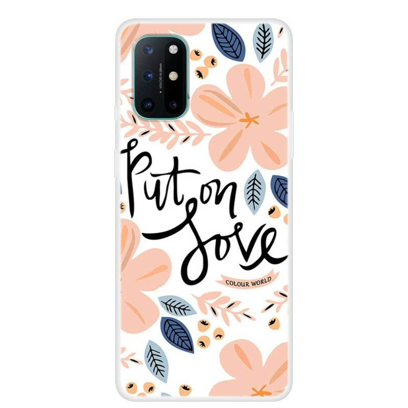 Capa De Celular Para OnePlus 8T Coloque Amor