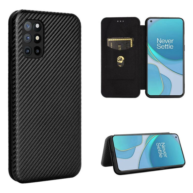 Capa De Celular Para OnePlus 8T Flip Silicone De Carbono Colorido