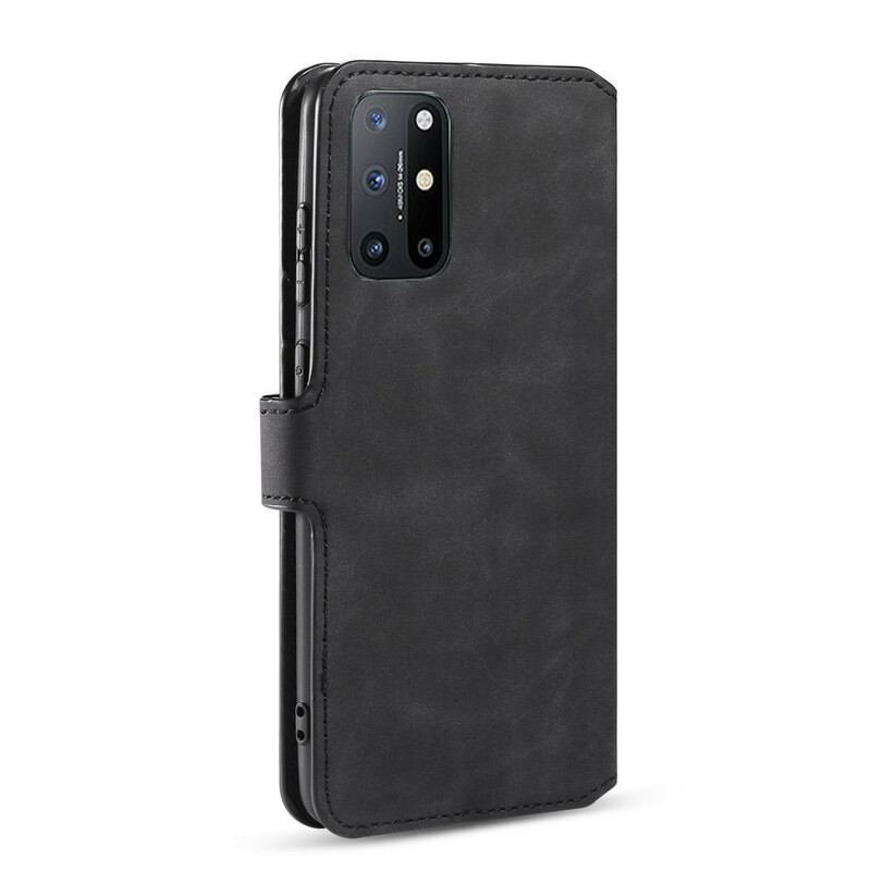 Capa De Couro Para OnePlus 8T Dg.ming Retro