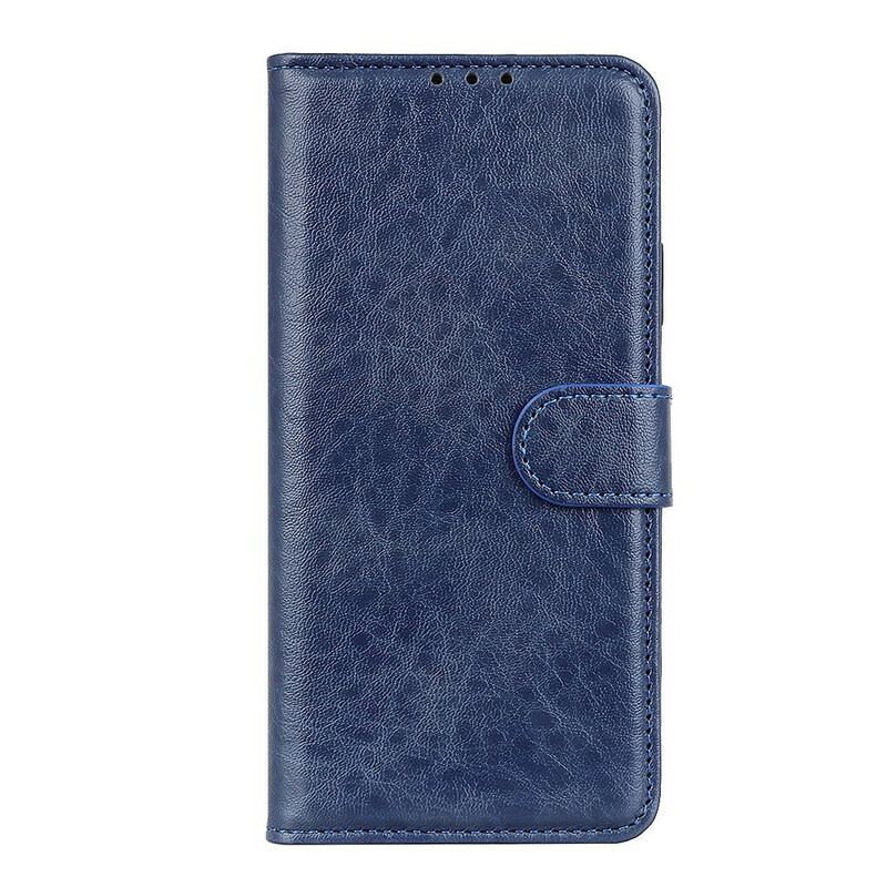 Capa Flip Para OnePlus 8T Couro Sintético Texturizado