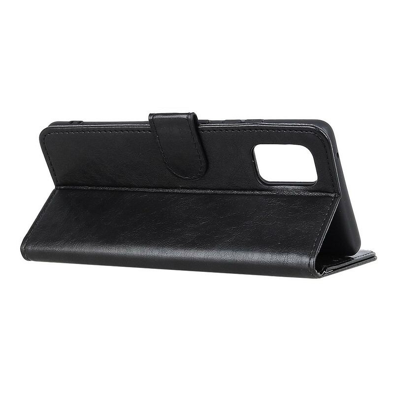 Capa Flip Para OnePlus 8T Couro Sintético Texturizado