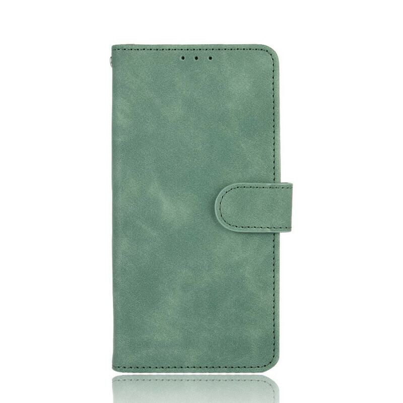 Capa Flip Para OnePlus 8T Toque De Pele