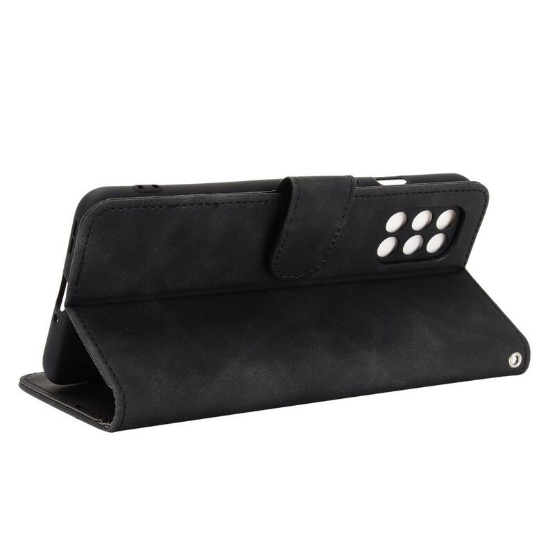 Capa Flip Para OnePlus 8T Toque De Pele