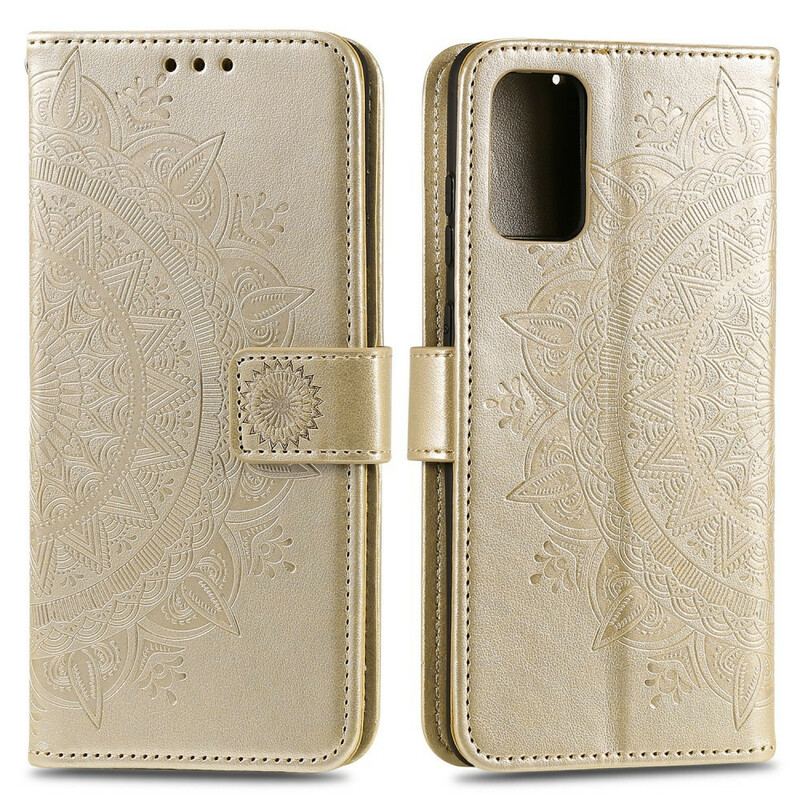 Capa Folio Para OnePlus 8T Mandala Do Sol