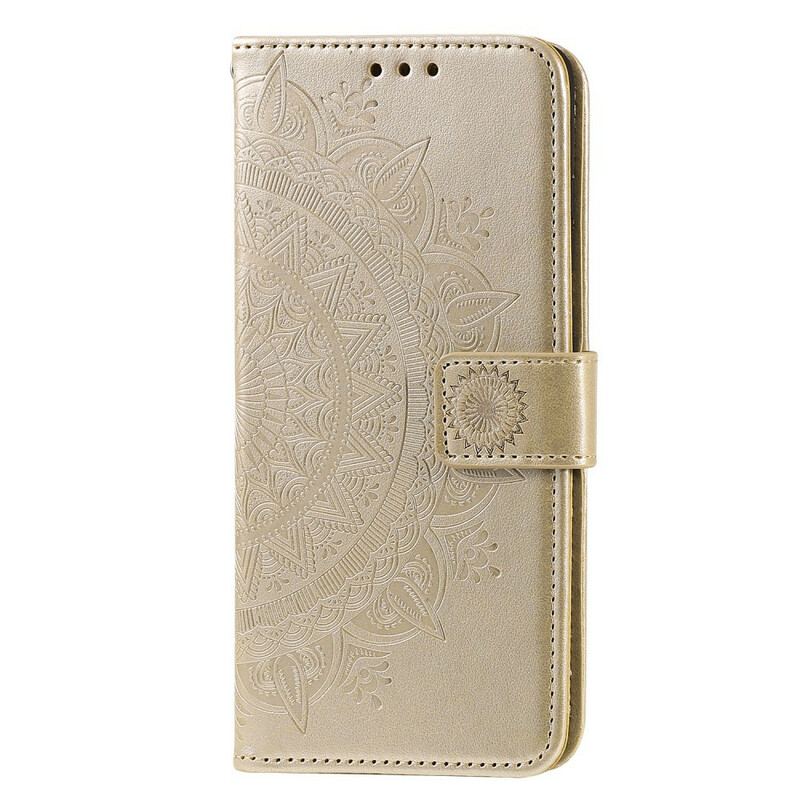 Capa Folio Para OnePlus 8T Mandala Do Sol