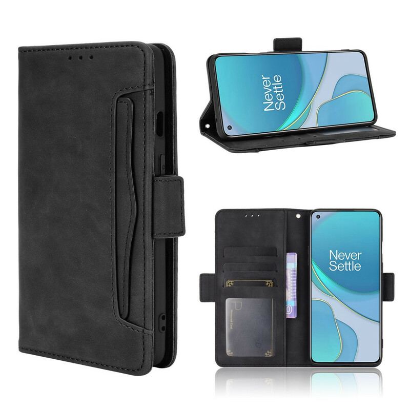 Capa Folio Para OnePlus 8T Multi-card Premier Class