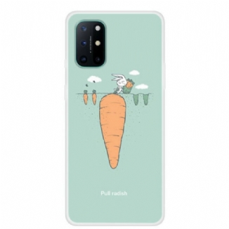 Capa Para OnePlus 8T Coelho No Jardim