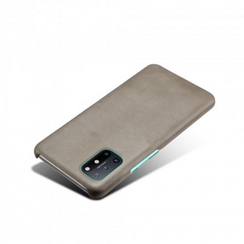 Capa Para OnePlus 8T Efeito Couro