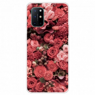 Capa Para OnePlus 8T Flores Intensas