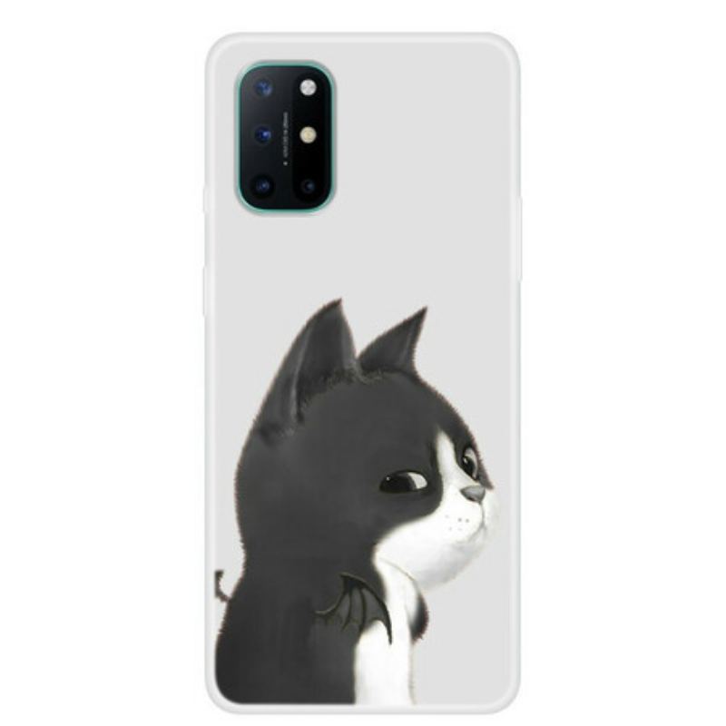 Capa Para OnePlus 8T Gato Do Diabo