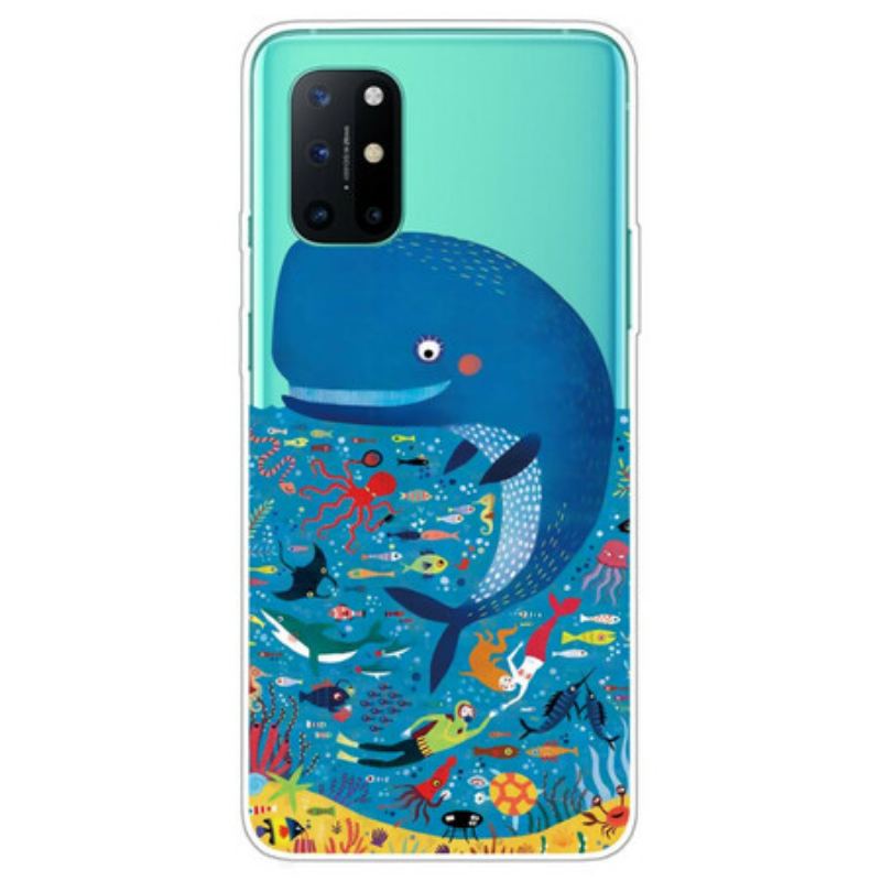 Capa Para OnePlus 8T Mundo Marinho