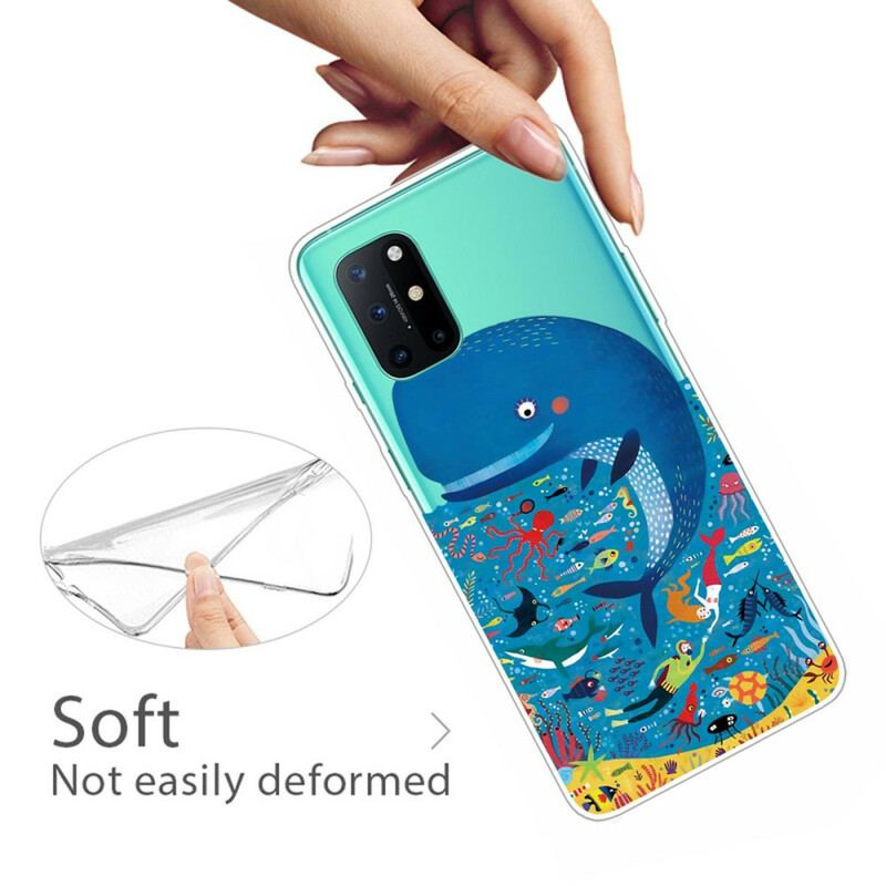 Capa Para OnePlus 8T Mundo Marinho