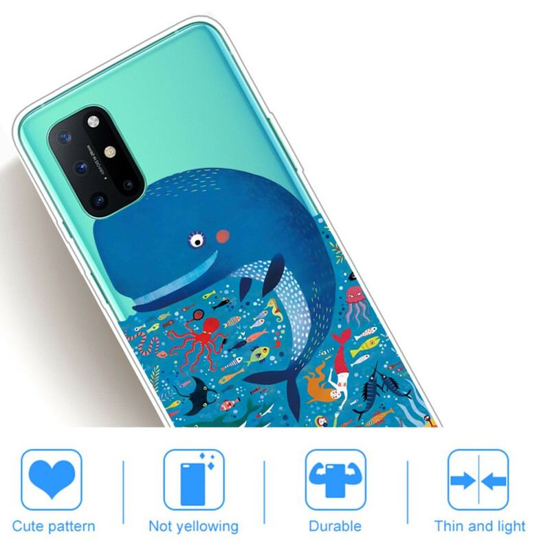 Capa Para OnePlus 8T Mundo Marinho