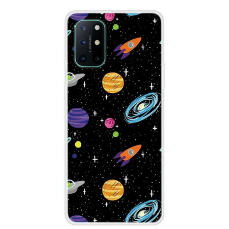 Capa Para OnePlus 8T Planeta Galáxia