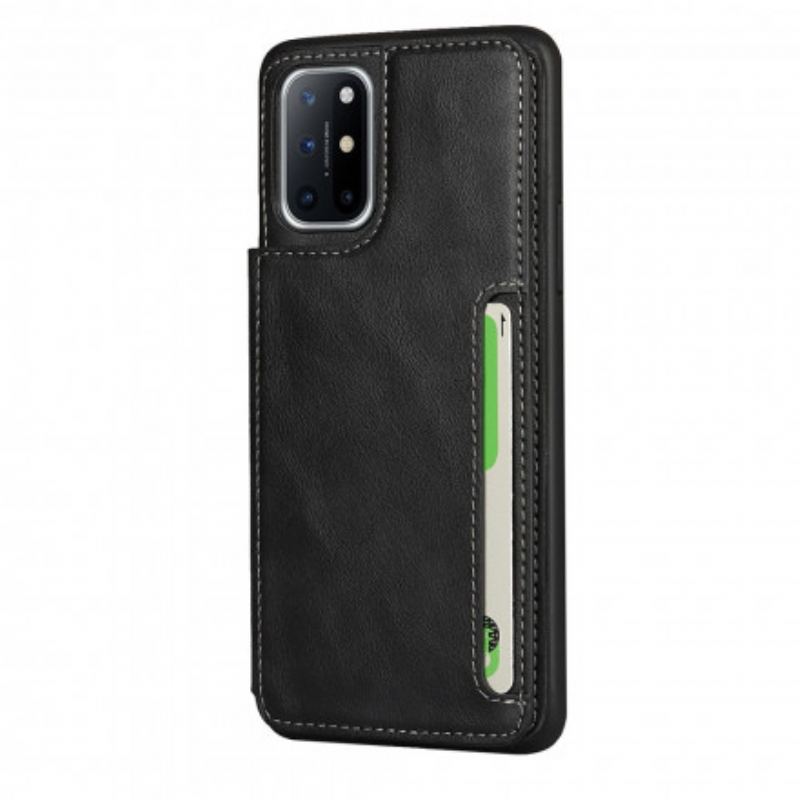 Capa Para OnePlus 8T Suporte Para Cartão E Cordão