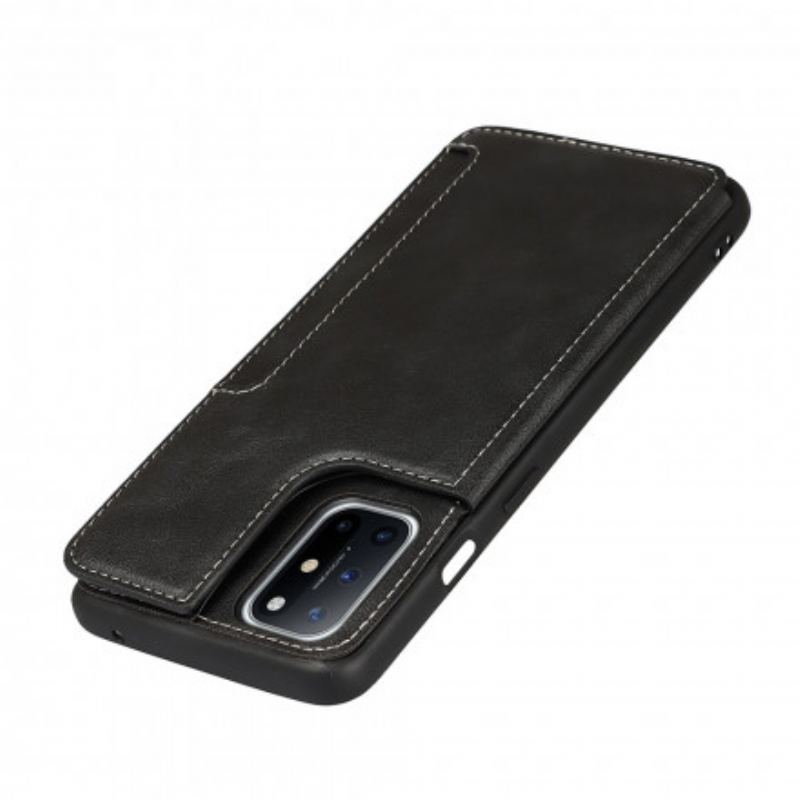 Capa Para OnePlus 8T Suporte Para Cartão E Cordão