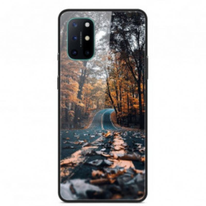 Capa Para OnePlus 8T Vidro Temperado Route Du Bonheur