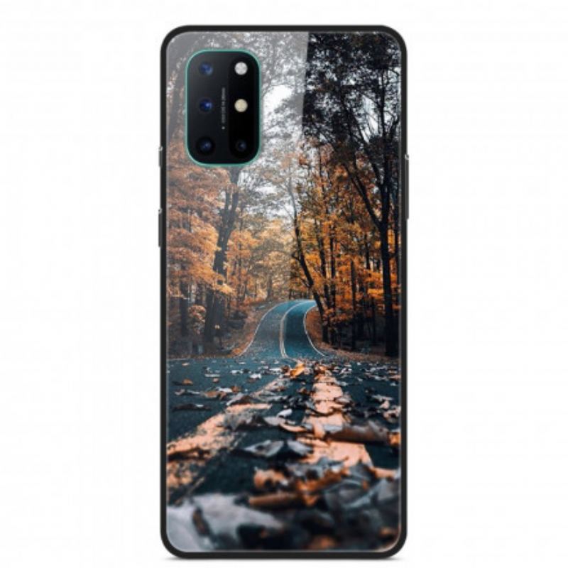 Capa Para OnePlus 8T Vidro Temperado Route Du Bonheur