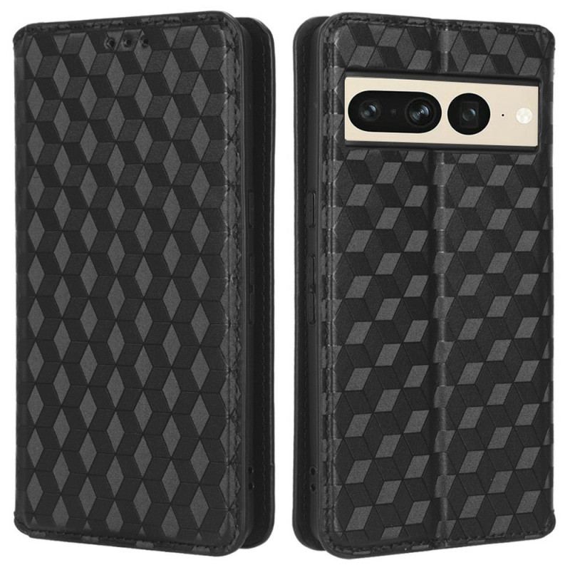 Capa De Celular Para Google Pixel 7 Pro Flip Cubos 3d