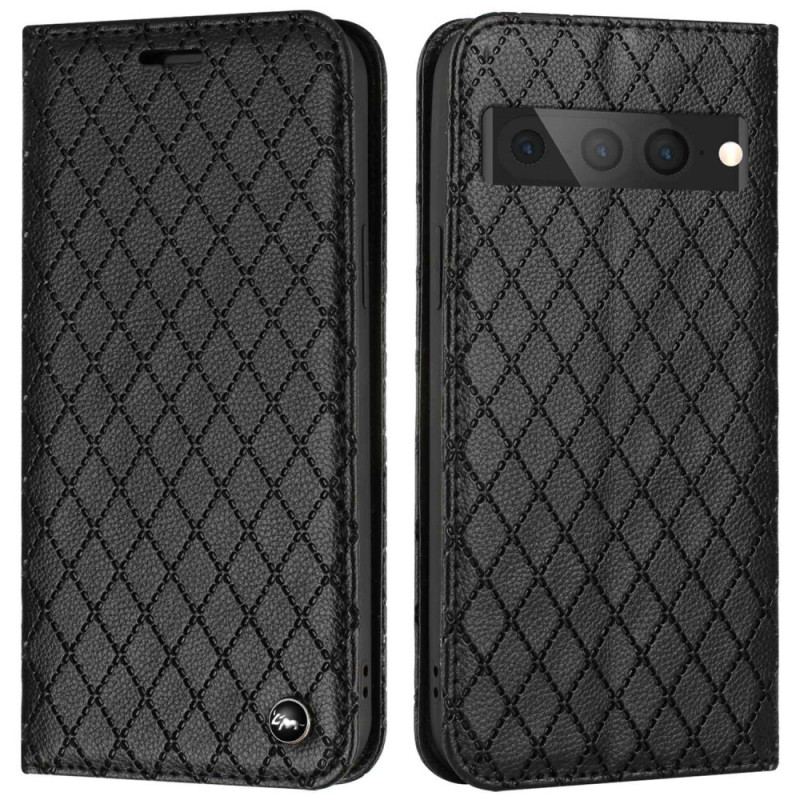 Capa De Celular Para Google Pixel 7 Pro Flip Diamantes Rfid