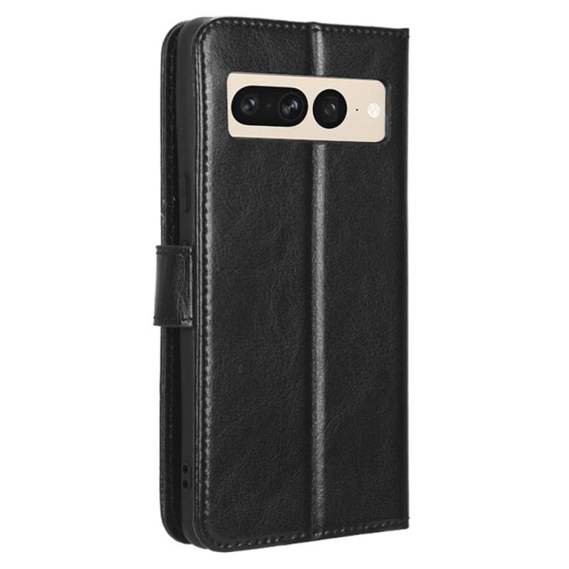 Capa Flip Para Google Pixel 7 Pro De Cordão Tiras Chamativas