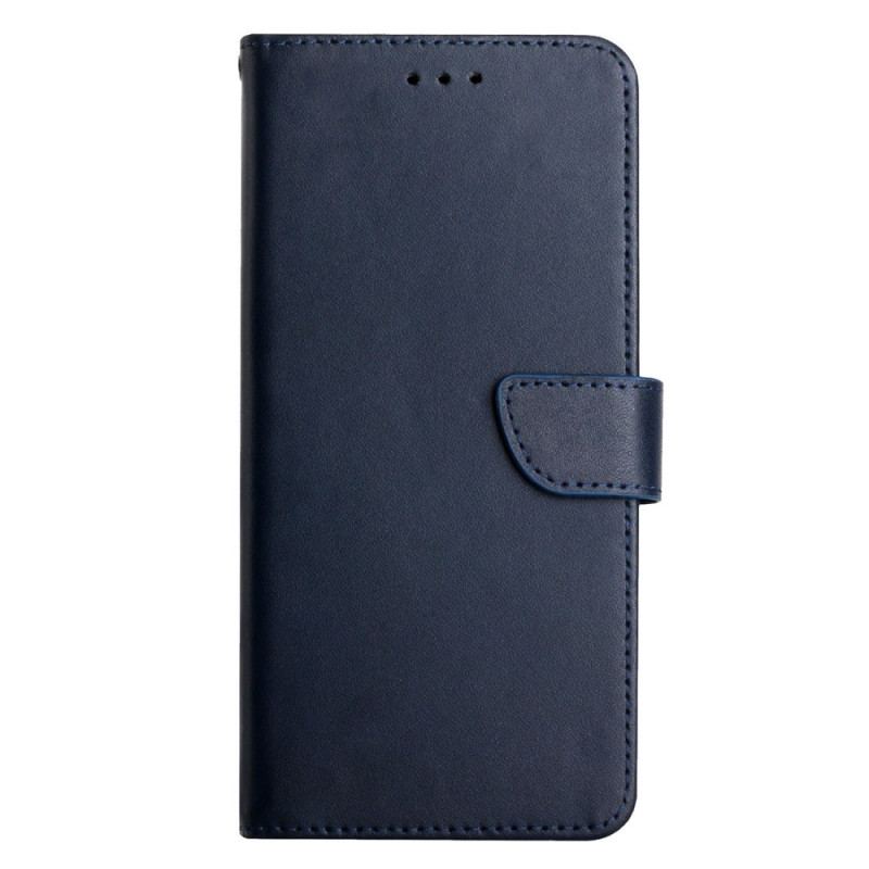 Capa Flip Para Google Pixel 7 Pro Couro Napa Genuíno