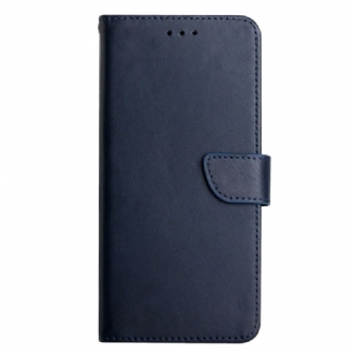 Capa Flip Para Google Pixel 7 Pro Couro Napa Genuíno