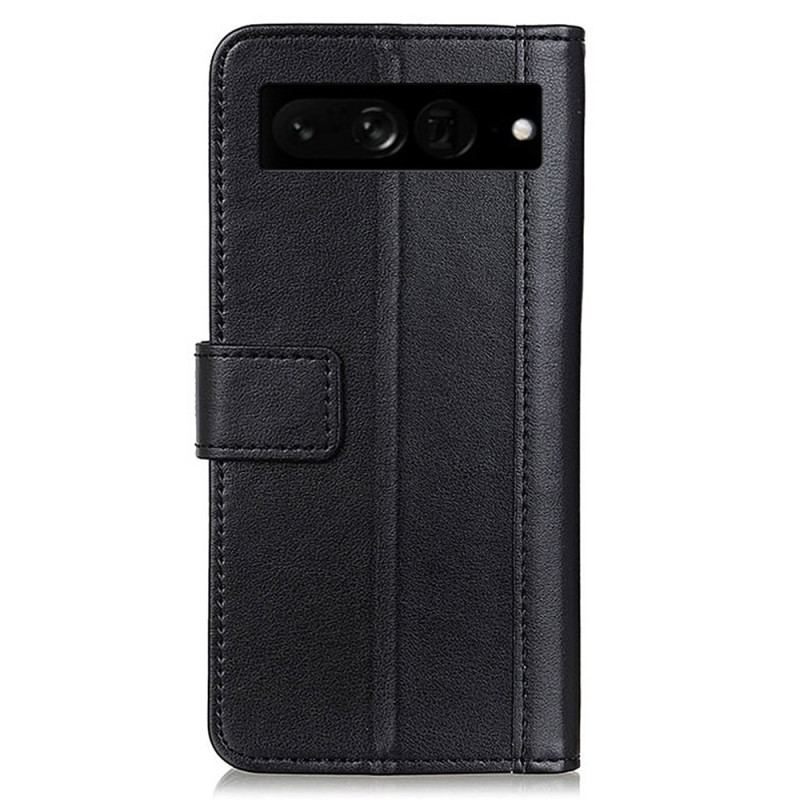 Capa Flip Para Google Pixel 7 Pro Estilo De Couro