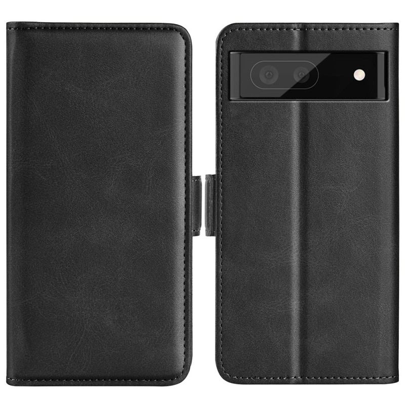 Capa Flip Para Google Pixel 7 Pro Fecho Duplo