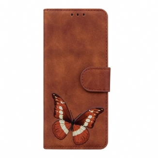 Capa Flip Para Google Pixel 7 Pro Maravilhosa Borboleta