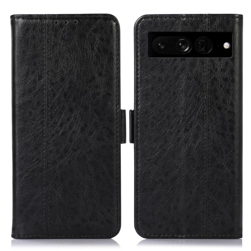 Capa Flip Para Google Pixel 7 Pro Texturizado