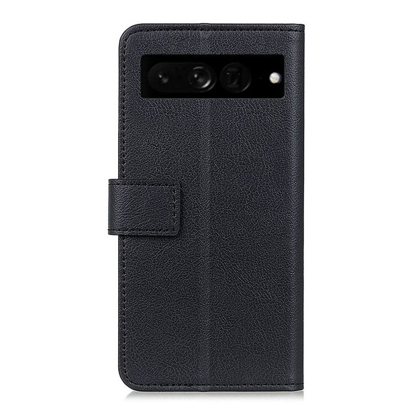 Capa Folio Para Google Pixel 7 Pro Clássico