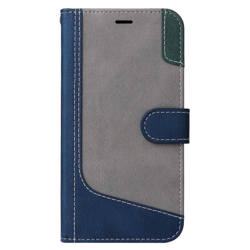 Capa Folio Para Google Pixel 7 Pro De Cordão Cinta Tricolor