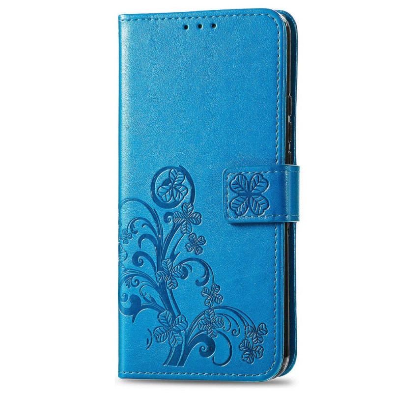 Capa Folio Para Google Pixel 7 Pro Flores Asiáticas