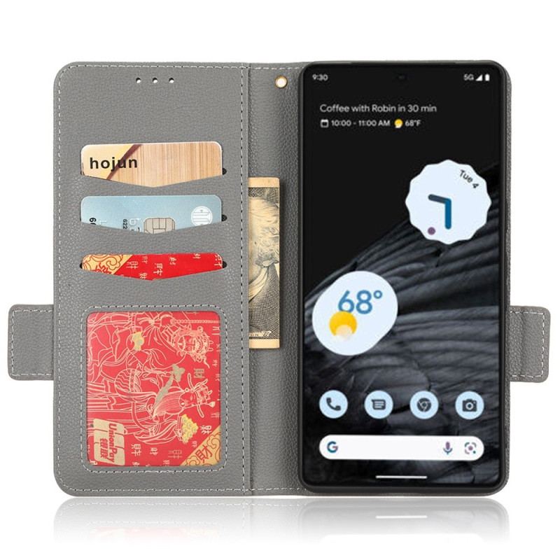 Capa Folio Para Google Pixel 7 Pro Ultrafino