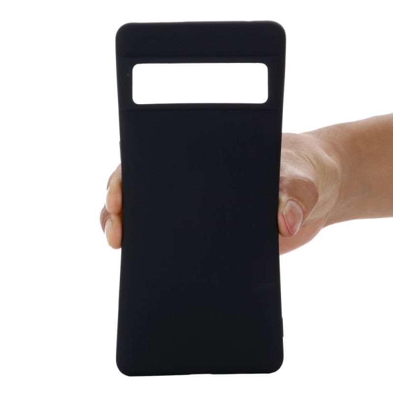 Capa Para Google Pixel 7 Pro De Cordão Tiras De Silicone Líquido