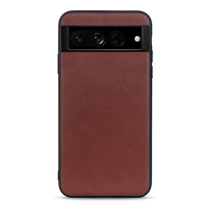 Capa Para Google Pixel 7 Pro Couro Genuíno