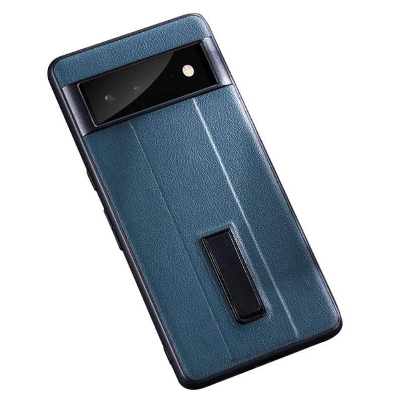 Capa Para Google Pixel 7 Pro Couro Sintético Com Suporte