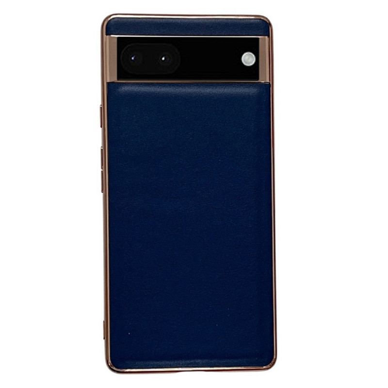 Capa Para Google Pixel 7 Pro Elegância Em Couro Genuíno