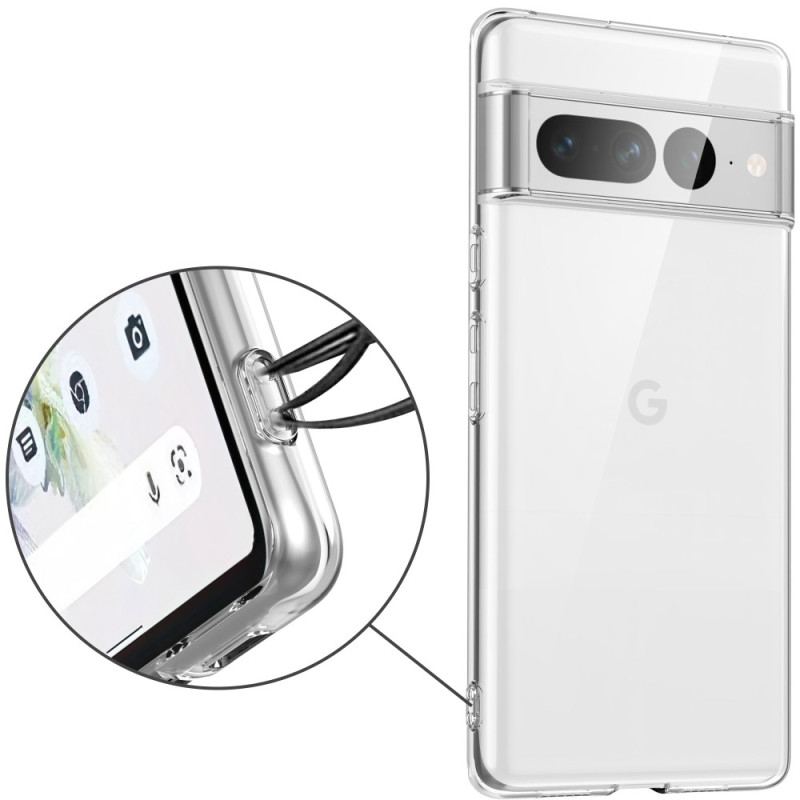 Capa Para Google Pixel 7 Pro Flexível Transparente