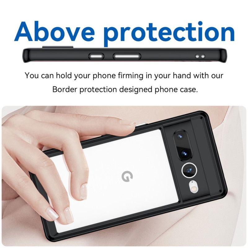 Capa Para Google Pixel 7 Pro Híbrido Transparente