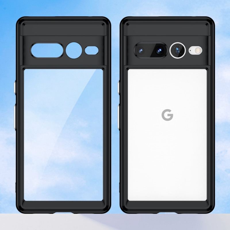 Capa Para Google Pixel 7 Pro Híbrido Transparente