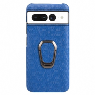 Capa Para Google Pixel 7 Pro Honeycomb Com Suporte De Anel