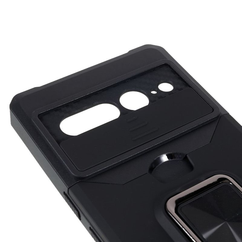 Capa Para Google Pixel 7 Pro Suporte Para Anel E Porta-cartões